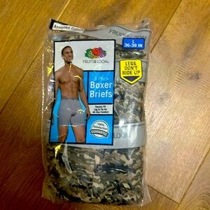 5 pairs of men’s boxer shorts brand new size L36-38” Camouflage boxers